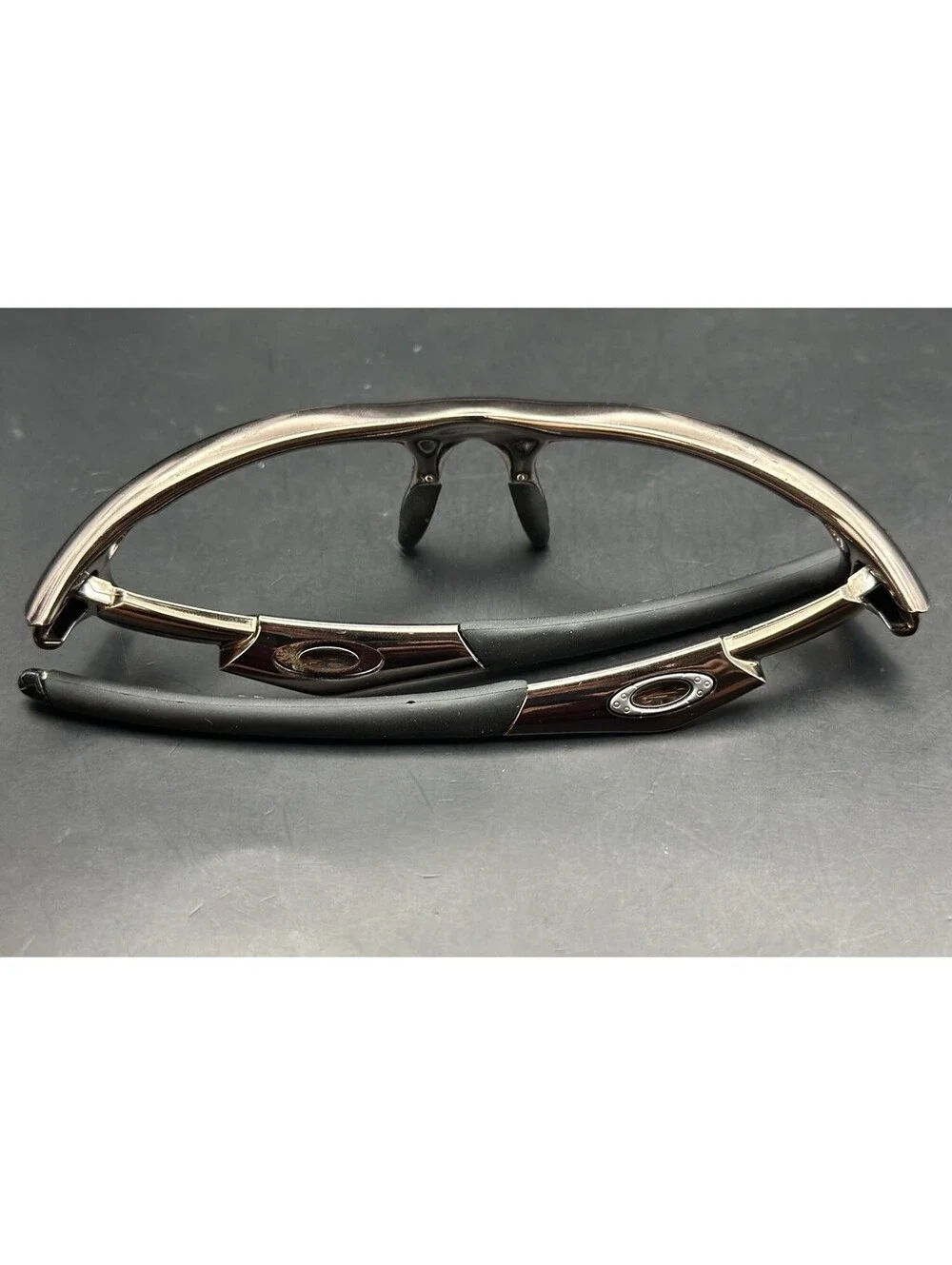 Oakley Half Jacket Black Chrome Frame